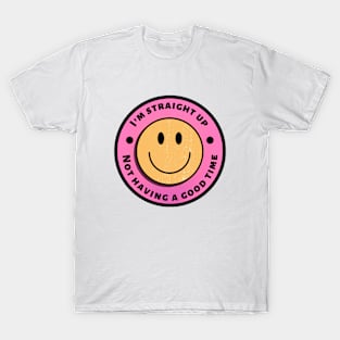 Sarcastic Smiley Face T-Shirt